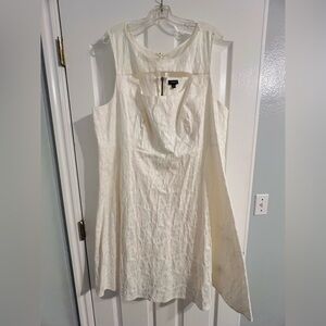 Torrid Ivory Cutout Textured Dress - 24